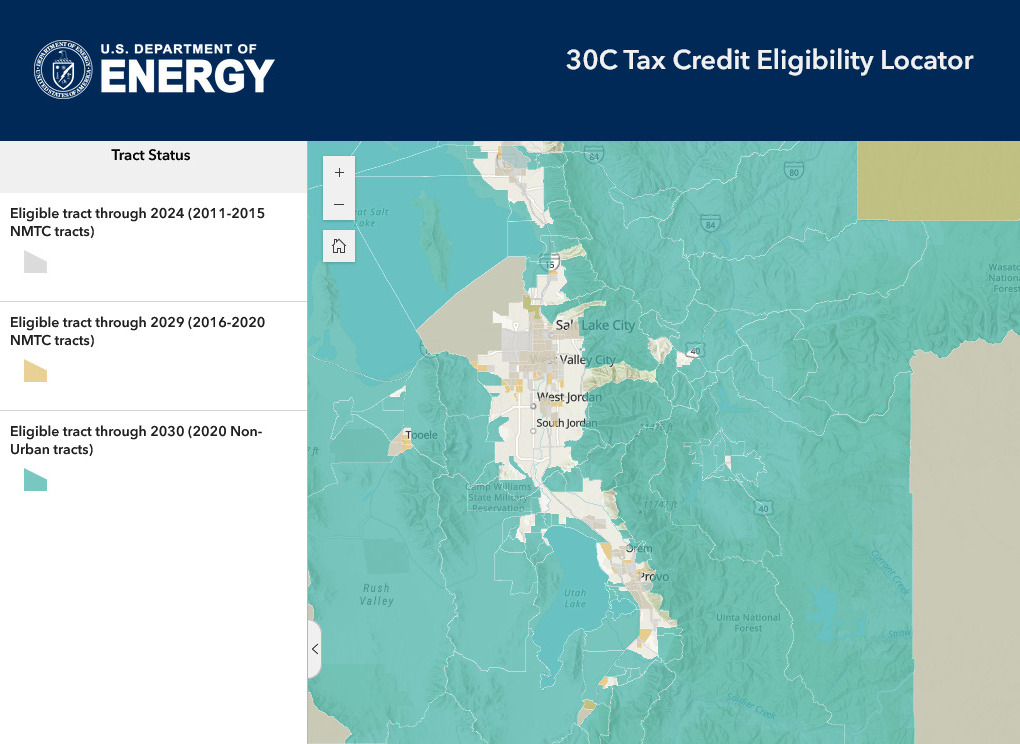 Utah Alternative Fuel Vehicle Refueling Property Credit (Section 30C)