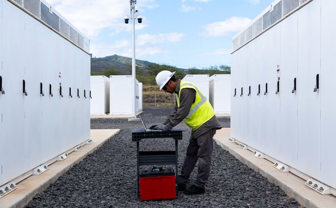 Tesla Megapack installation